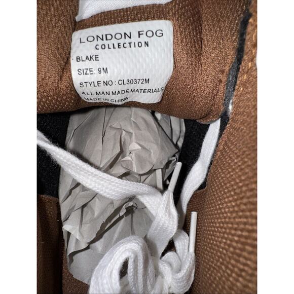 London Fog LFM-Blake Cognac Size 9 NIB W/Memory Foam main image 5